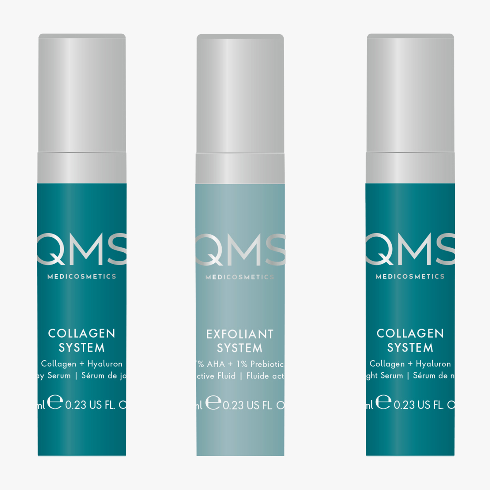 Fallachi beauty – Shop – QMS – Collagen + Exfoliant Set Medium